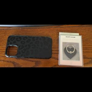 Velvet caviar iPhone 12 case and ring